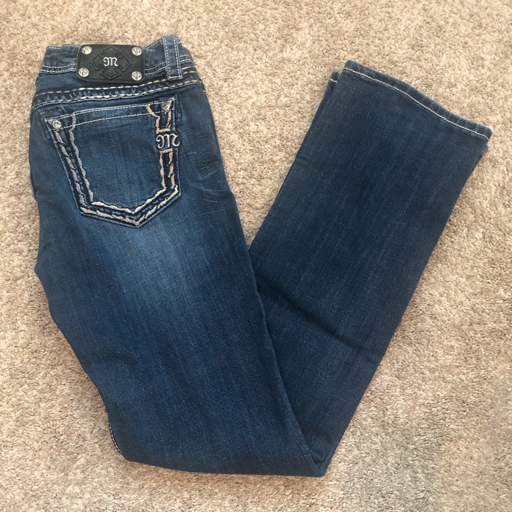 Miss Me Bootcut Jeans, Style JS5408B7, Size 30
